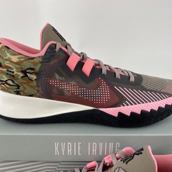 Nike Kyrie Flytrap 5 Moon Fossil Pink Glaze Men's Basketball Shoes CZ4100-005 - Picture 6 of 12